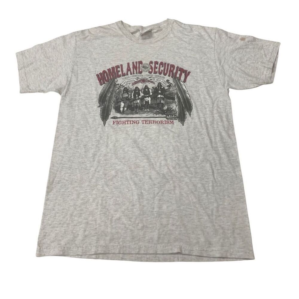 Vintage Homeland Security Graphic T-shirt